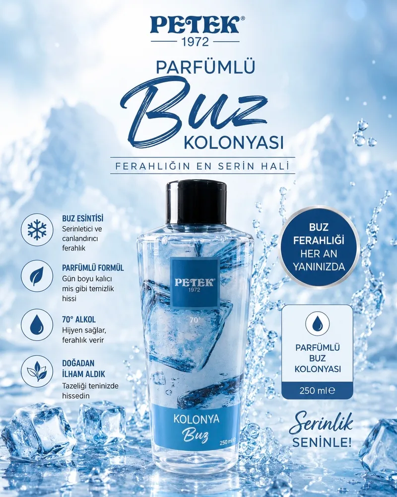 Petek parfümlü buz kolonyası — fotoğraf 1