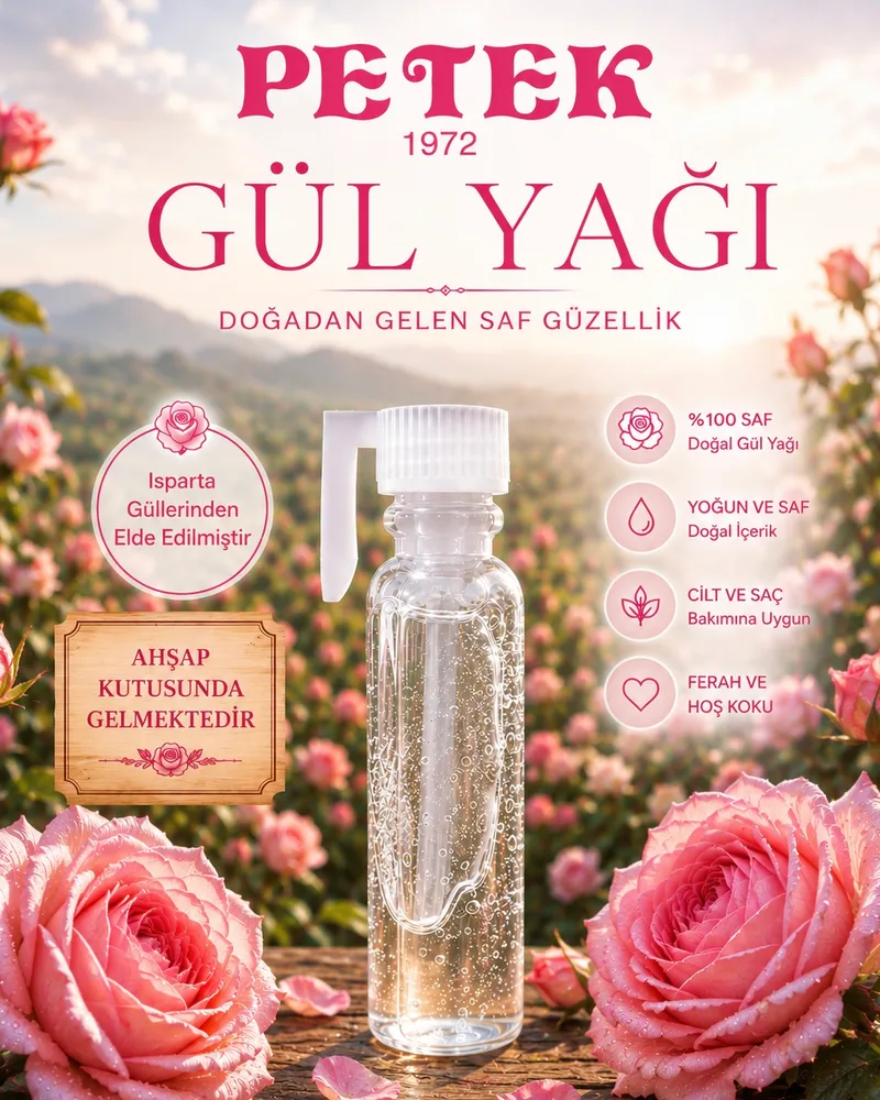 Petek kozmetik Petek gül yağı